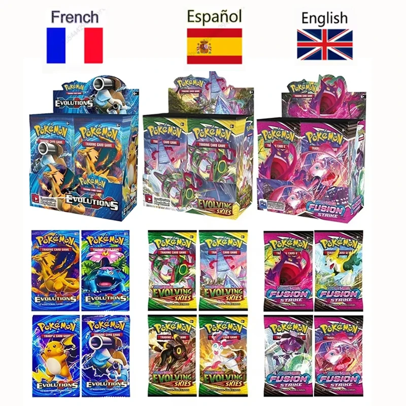 Vintage Collectible Cards - Nieuwe Pokémon Kaarten Chaos Rising Booster