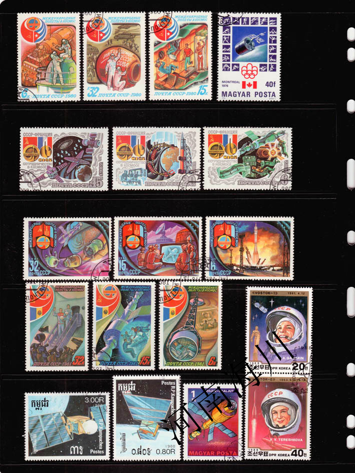 100 verschillende ruimtezegels - Collectible Vintage Postage Stamps recensie en prijs