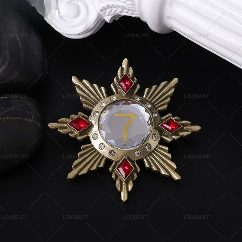 Gouden stervormige nummer 7 br - Collectible Vintage Brooches recensie en prijs