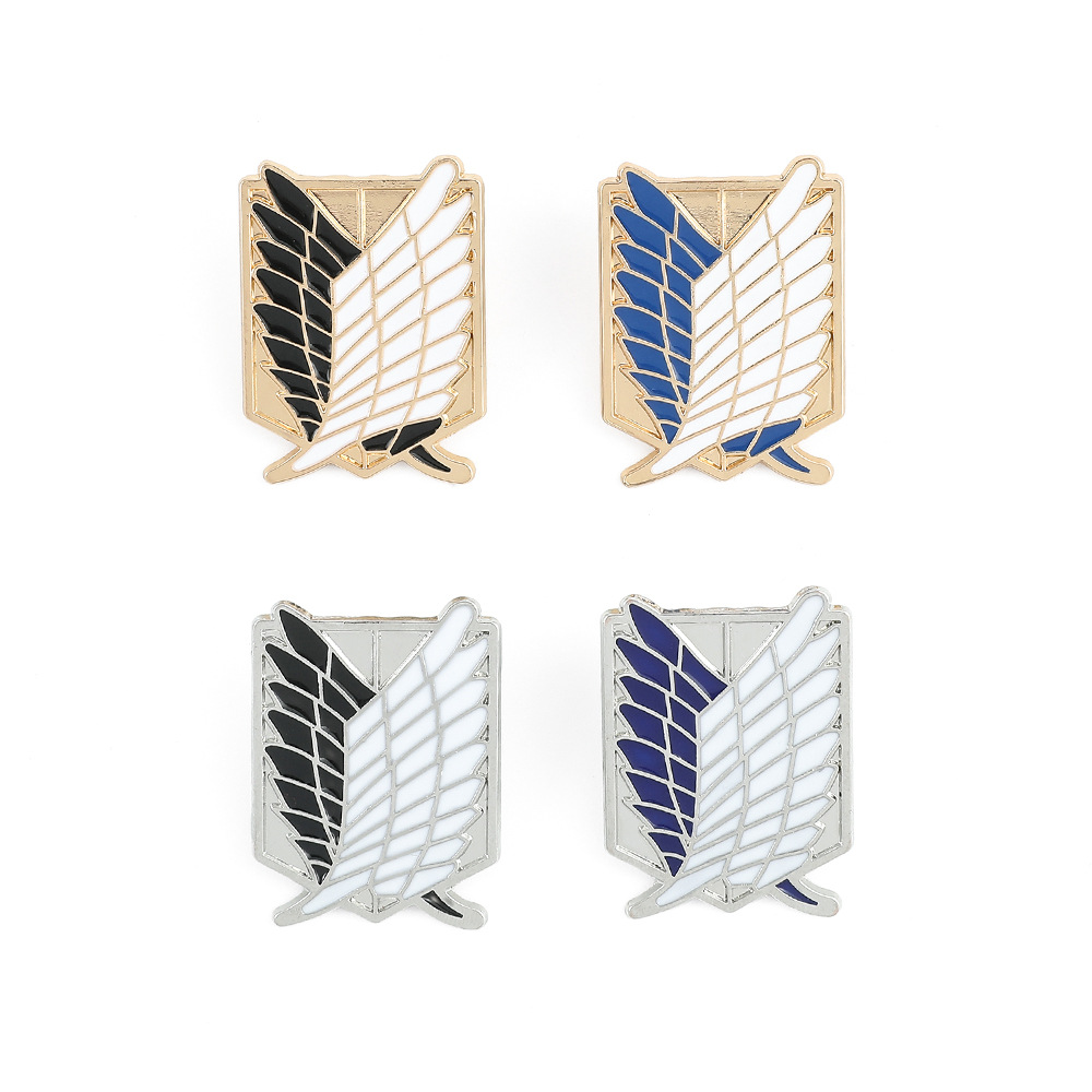 Vintage vleugelvormige emaille - Collectible Vintage Brooches recensie en prijs