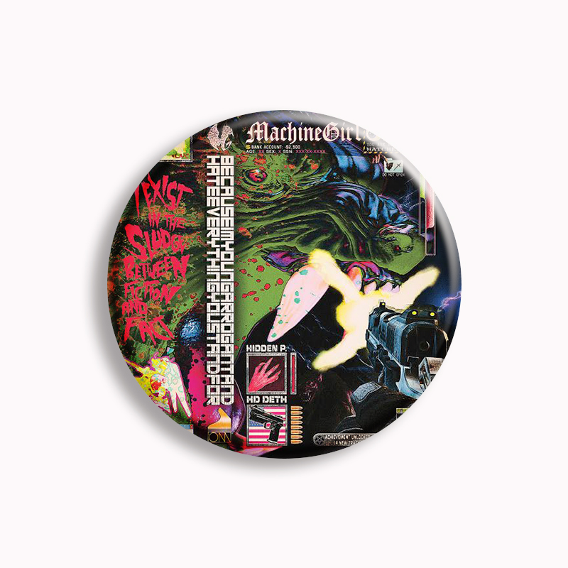 Machine Girl Wlfgrl Knoop Pin  - Collectible Vintage Brooches recensie en prijs