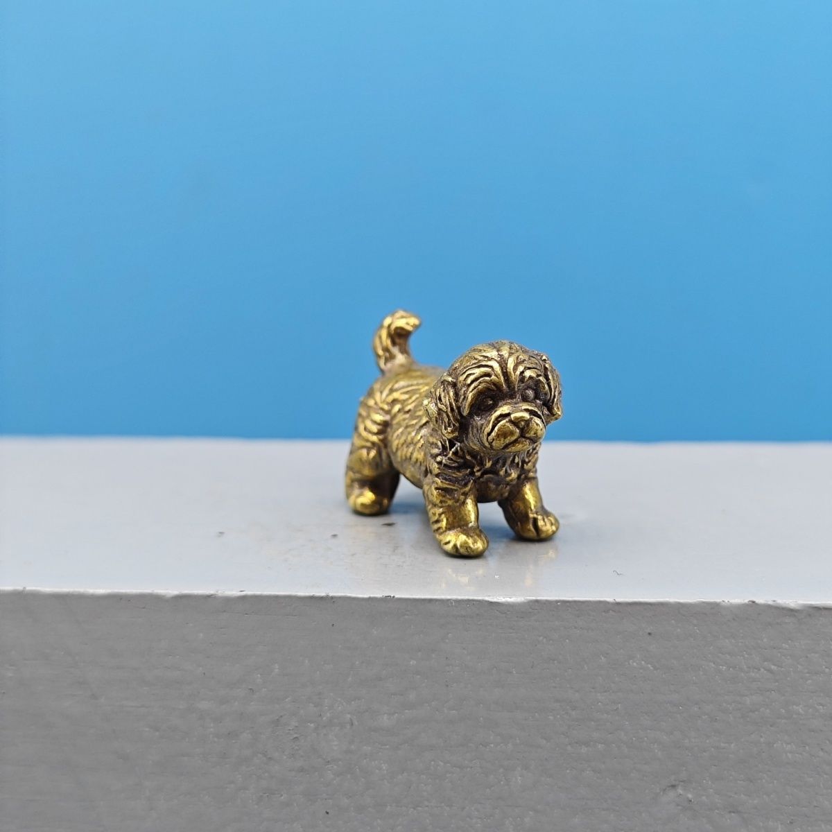 Miniatuur bronzen hondenbeeldj - Vintage Collectible Teddy Bears recensie en prijs